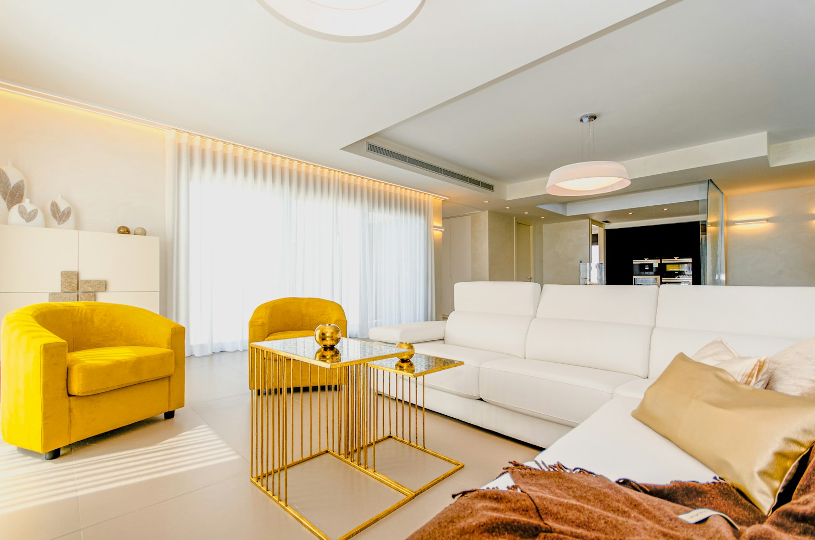 Villa furniture installation